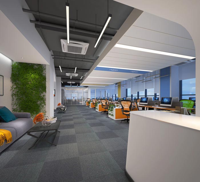 徐匯區(qū)田林500平米辦公室設(shè)計實景-第2張圖片-上海古都建筑設(shè)計集團 徐匯區(qū)田林500平米辦公室設(shè)計實景-第2張圖片-上海古都建筑設(shè)計集團