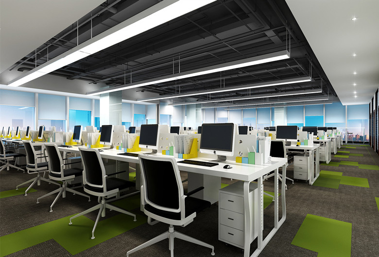 服裝行業簡約風格辦公室裝修設計圖-第2張圖片-上海古都建筑設計集團