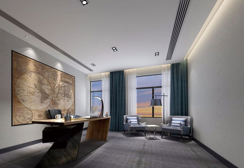 1700平金融投資公司辦公室裝潢設計-第4張圖片-上海古都建筑設計集團 1700平金融投資公司辦公室裝潢設計-第4張圖片-上海古都建筑設計集團