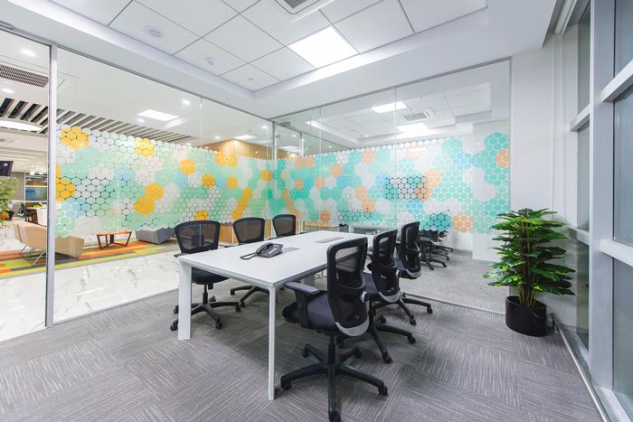 徐匯區160平服裝貿易辦公室裝修設計-第3張圖片-上海古都建筑設計集團