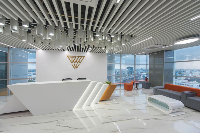 徐匯區160平服裝貿易辦公室裝修設計-第1張圖片-上海古都建筑設計集團