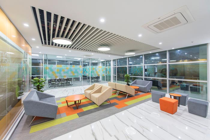 徐匯區160平服裝貿易辦公室裝修設計-第2張圖片-上海古都建筑設計集團