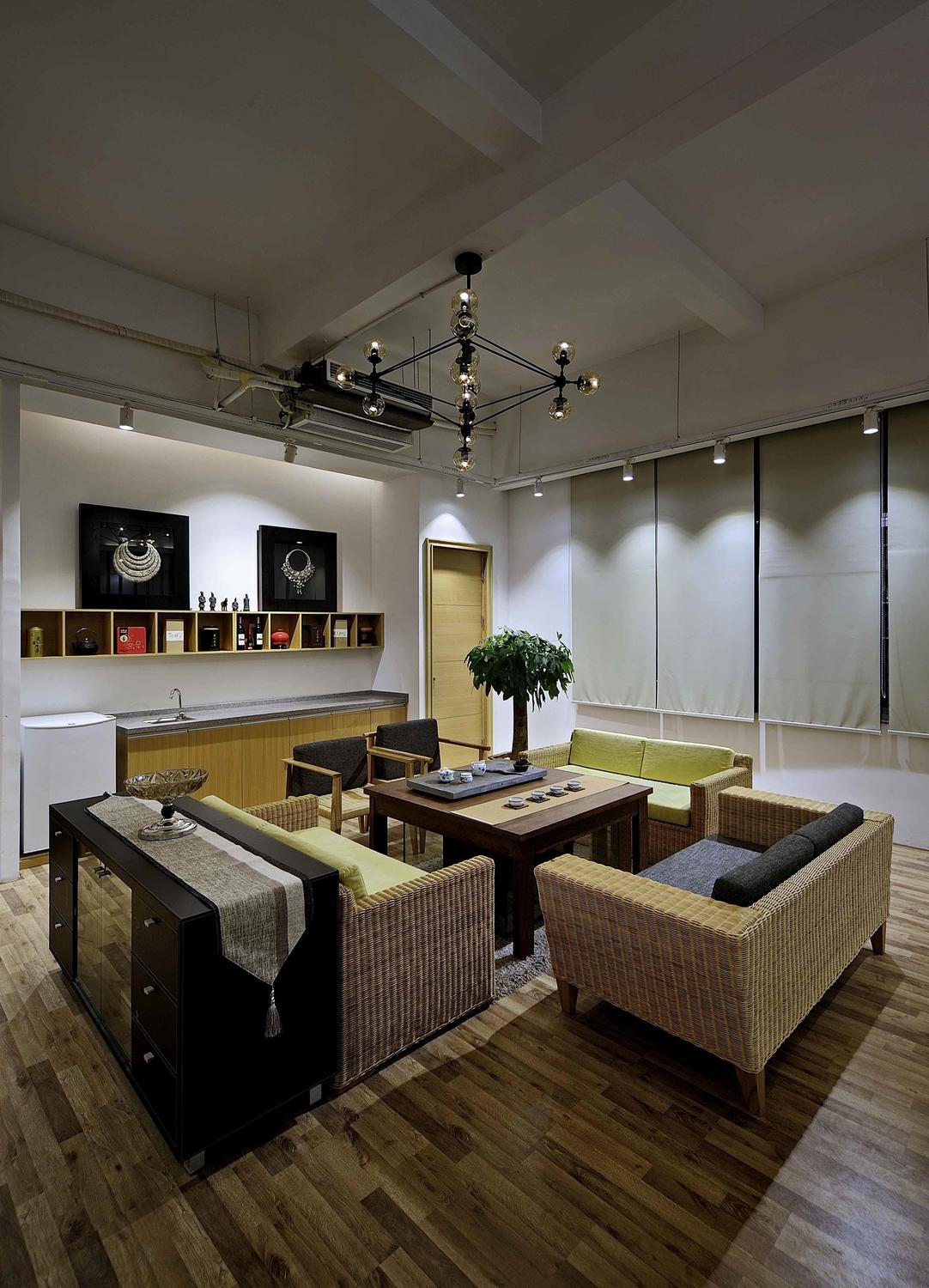 閔行區280平辦公室裝修混搭風格設計-第2張圖片-上海古都建筑設計集團 閔行區280平辦公室裝修混搭風格設計-第2張圖片-上海古都建筑設計集團