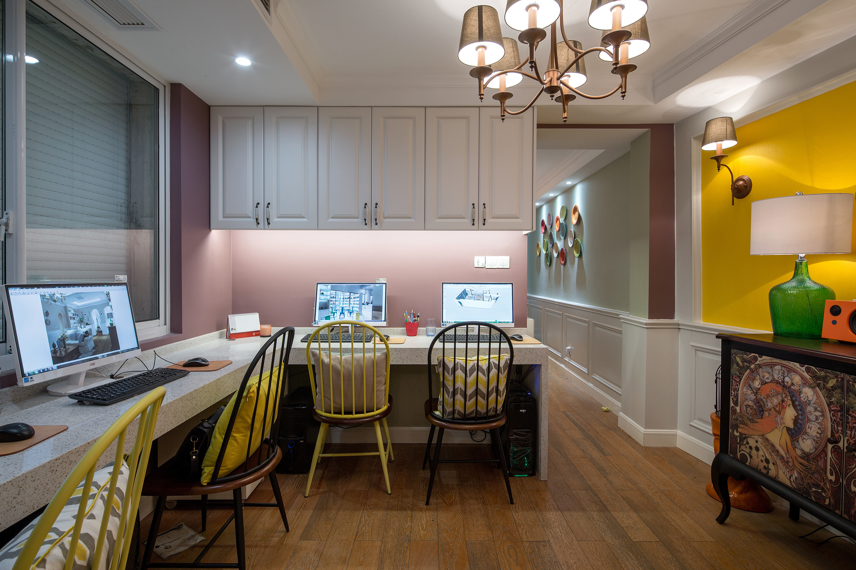 徐匯區120平辦公室裝修美式風格設計-第5張圖片-上海古都建筑設計集團 徐匯區120平辦公室裝修美式風格設計-第5張圖片-上海古都建筑設計集團