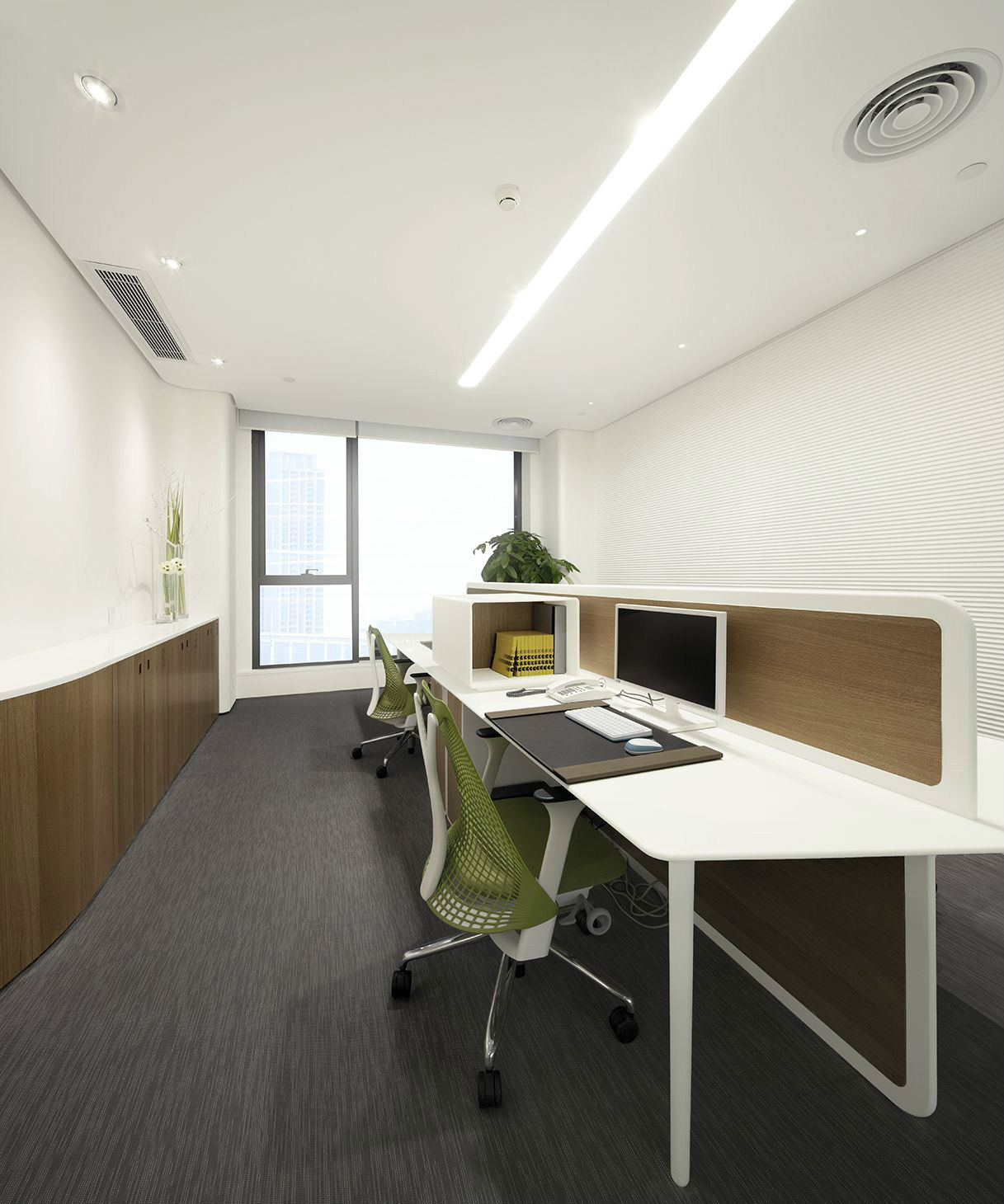 上海辦公室裝修高采光設計效果圖-第5張圖片-上海古都建筑設計集團 上海辦公室裝修高采光設計效果圖-第5張圖片-上海古都建筑設計集團