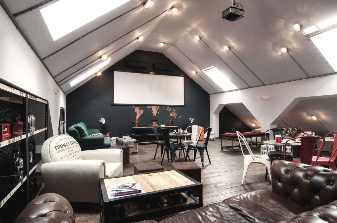 閣樓咖啡廳辦公室裝修設計效果圖-第2張圖片-上海古都建筑設計集團 閣樓咖啡廳辦公室裝修設計效果圖-第2張圖片-上海古都建筑設計集團