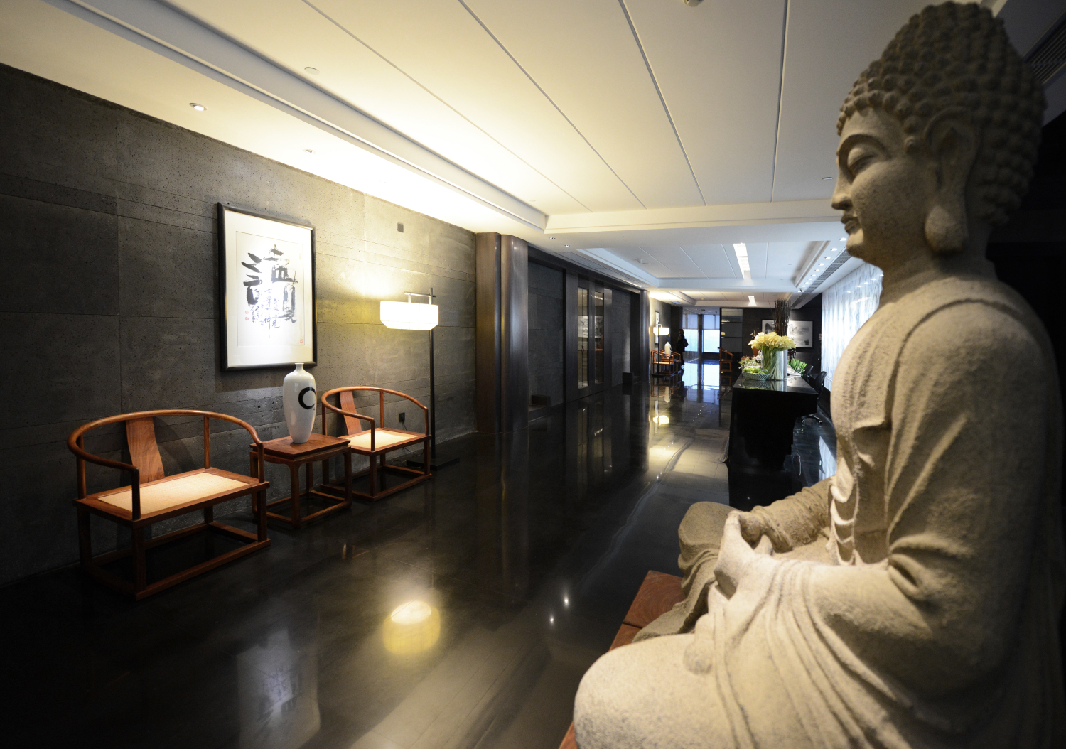 徐匯區儒雅風格辦公室裝修設計-第4張圖片-上海古都建筑設計集團