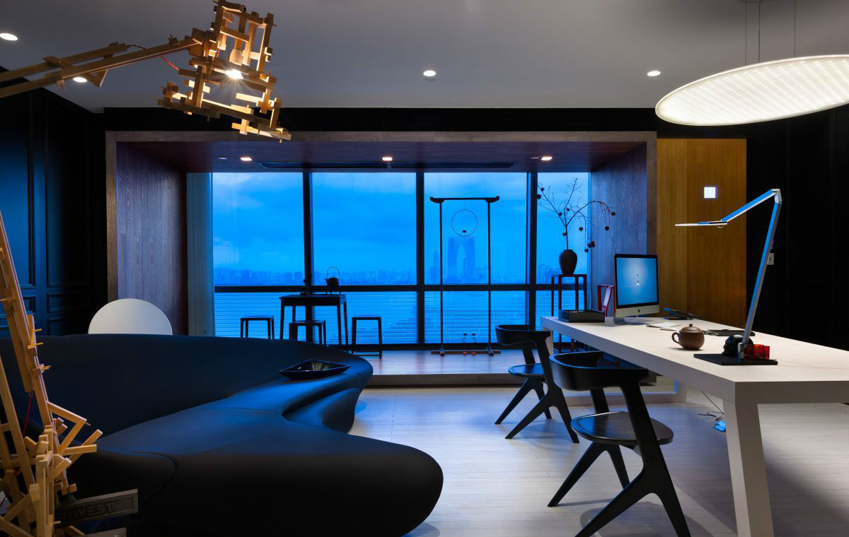 上海夜景辦公室裝修設(shè)計-第1張圖片-上海古都建筑設(shè)計集團 上海夜景辦公室裝修設(shè)計-第1張圖片-上海古都建筑設(shè)計集團