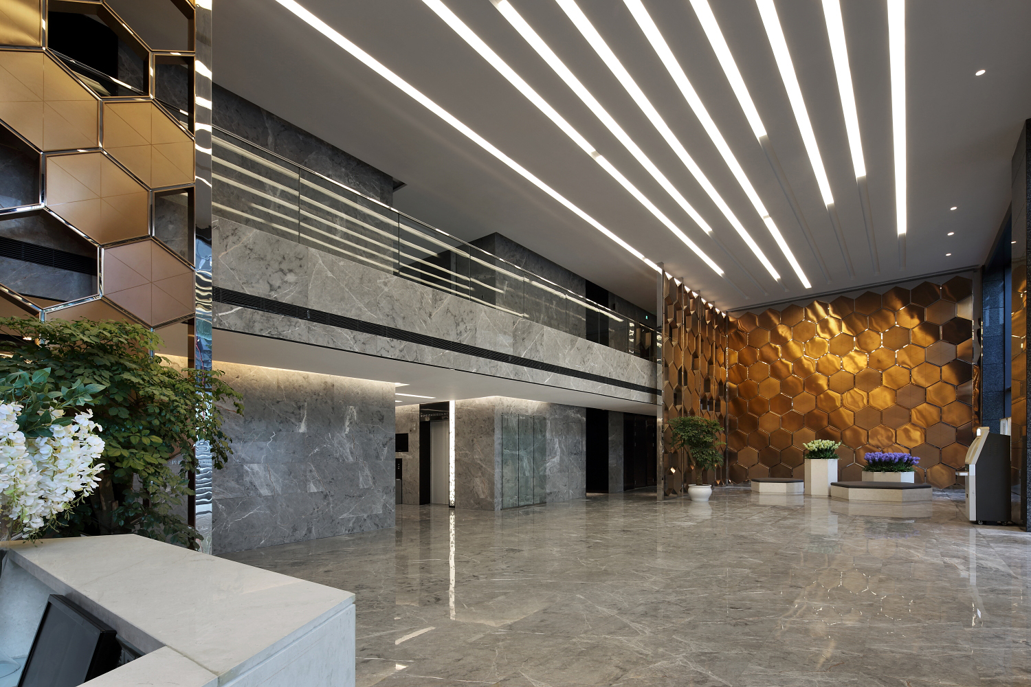 金山區(qū)300平物業(yè)公司辦公室裝修設計-第1張圖片-上海古都建筑設計集團 金山區(qū)300平物業(yè)公司辦公室裝修設計-第1張圖片-上海古都建筑設計集團