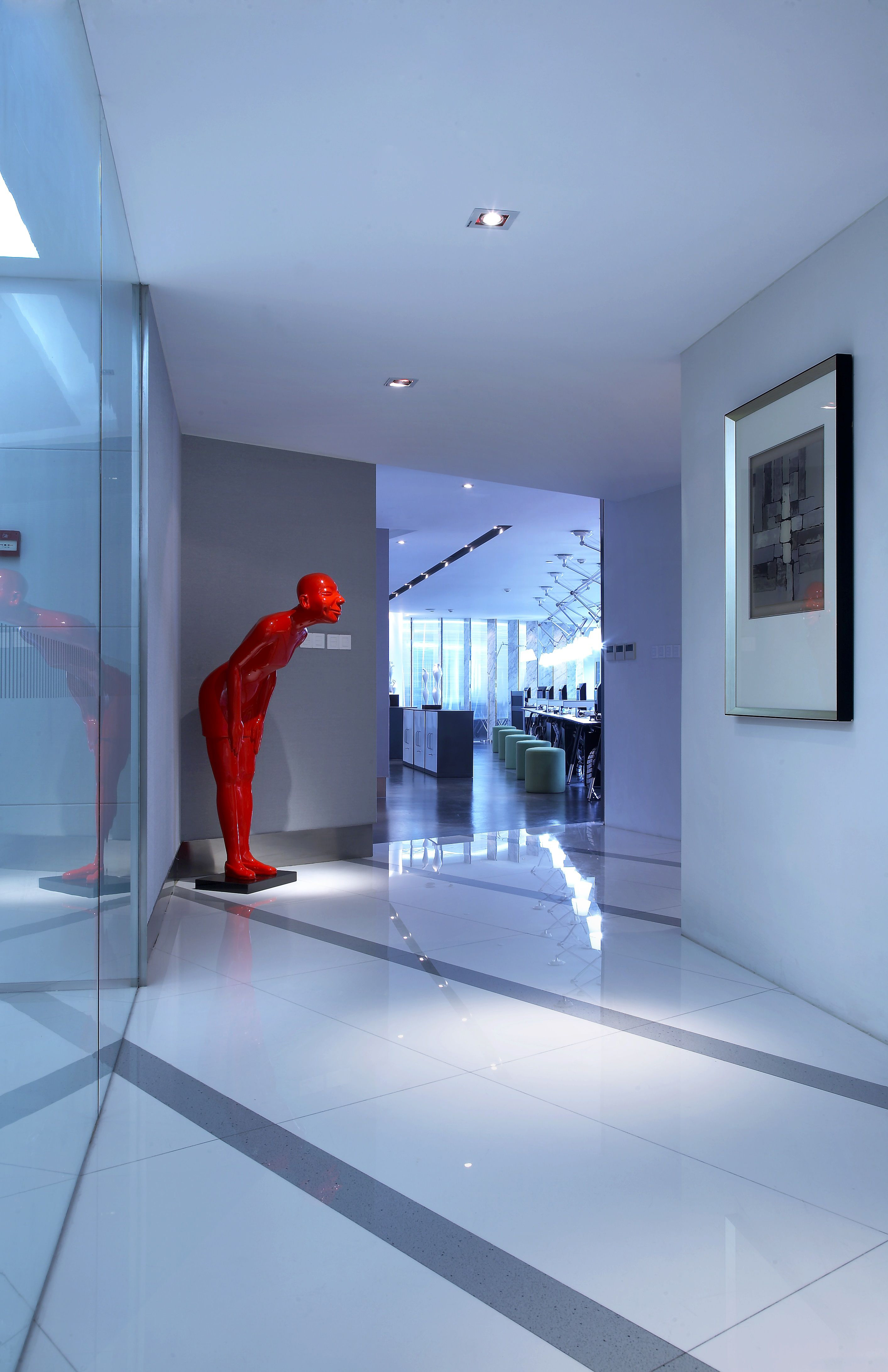 尚藝公司辦公室裝修設計-第6張圖片-上海古都建筑設計集團