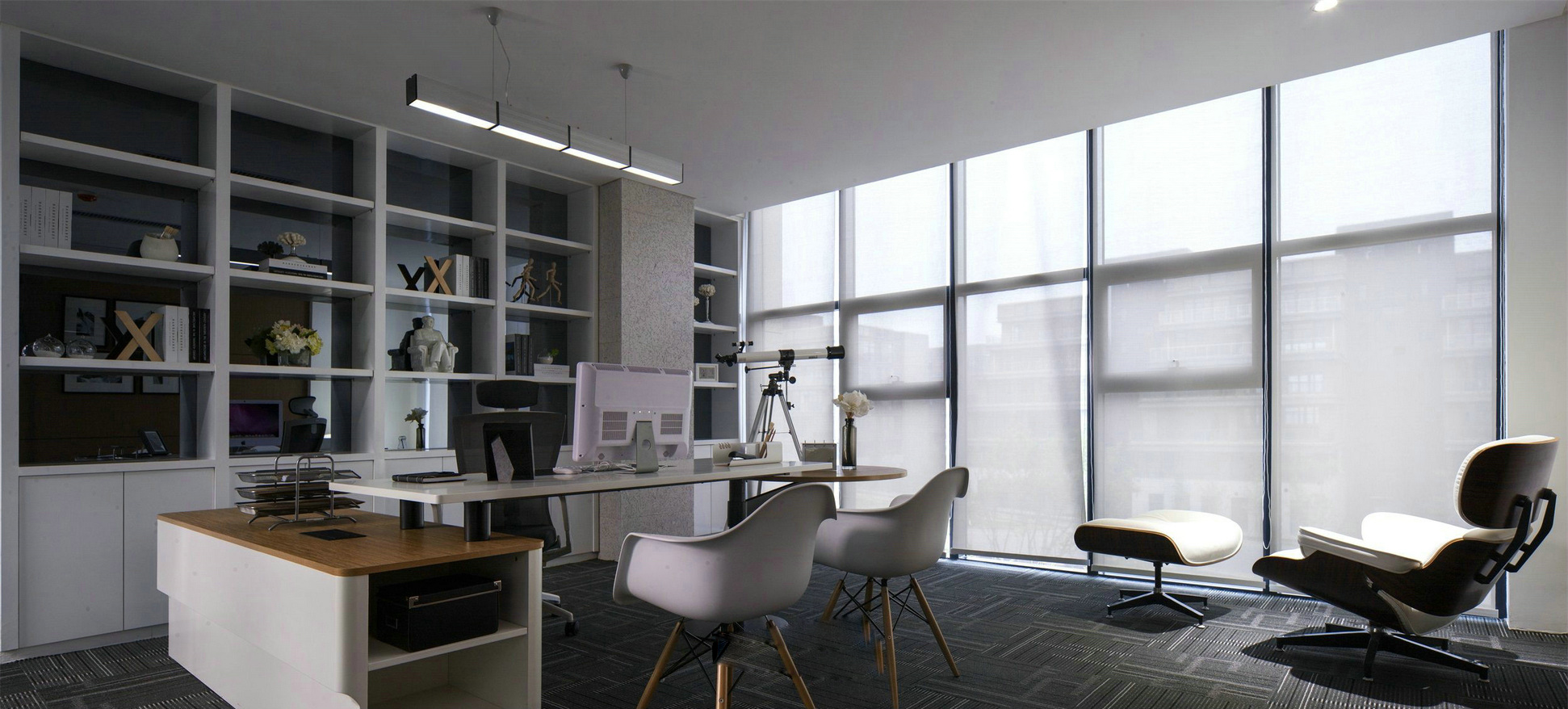 上海現代時尚風格辦公室裝修設計-第3張圖片-上海古都建筑設計集團 上海現代時尚風格辦公室裝修設計-第3張圖片-上海古都建筑設計集團