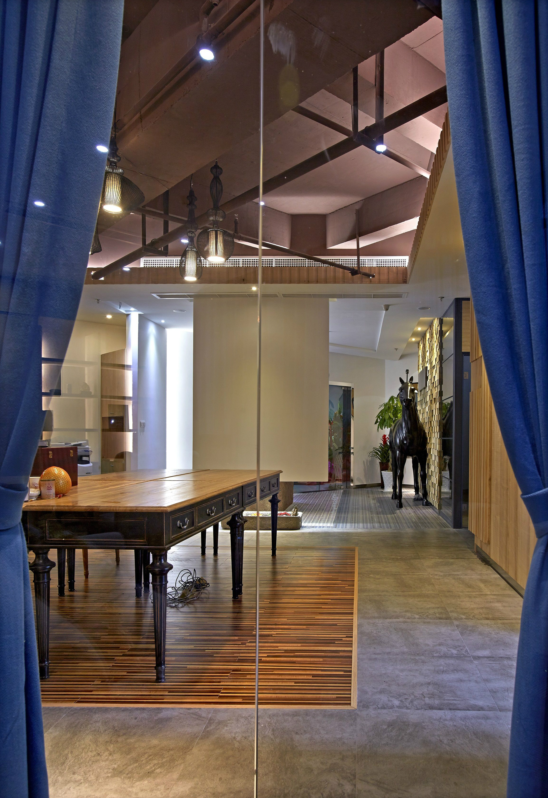 浦東新區(qū)紡織品公司辦公室裝修設計-第3張圖片-上海古都建筑設計集團