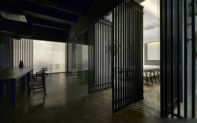 虹口區辦公室裝修輕工業風格設計-第2張圖片-上海古都建筑設計集團