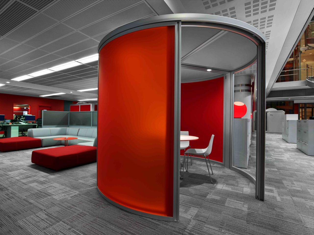 廣電大廈辦公室裝修設計效果圖-第8張圖片-上海古都建筑設計集團 廣電大廈辦公室裝修設計效果圖-第8張圖片-上海古都建筑設計集團