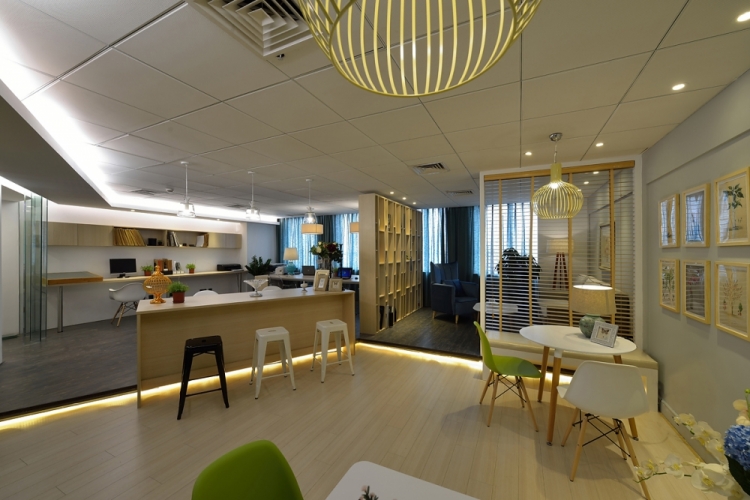 現代簡約時尚辦公室裝修設計-第1張圖片-上海古都建筑設計集團