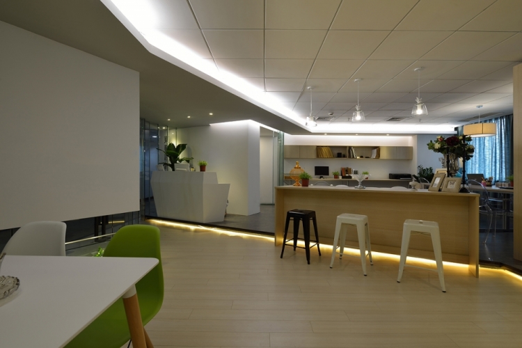 現代簡約時尚辦公室裝修設計-第6張圖片-上海古都建筑設計集團