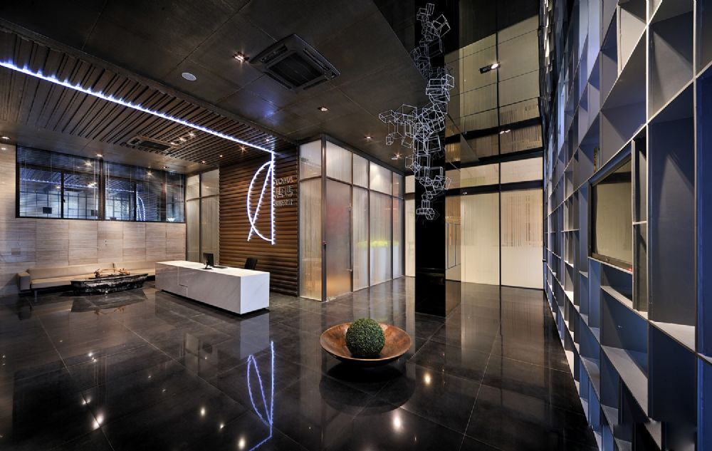 科技風辦公室裝修設計效果圖-第4張圖片-上海古都建筑設計集團 科技風辦公室裝修設計效果圖-第4張圖片-上海古都建筑設計集團