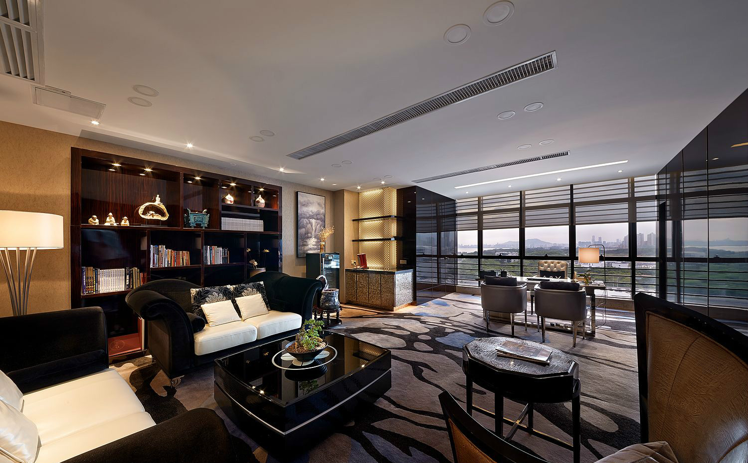 大氣奢華風(fēng)格辦公室裝修設(shè)計(jì)-第15張圖片-上海古都建筑設(shè)計(jì)集團(tuán) 大氣奢華風(fēng)格辦公室裝修設(shè)計(jì)-第15張圖片-上海古都建筑設(shè)計(jì)集團(tuán)