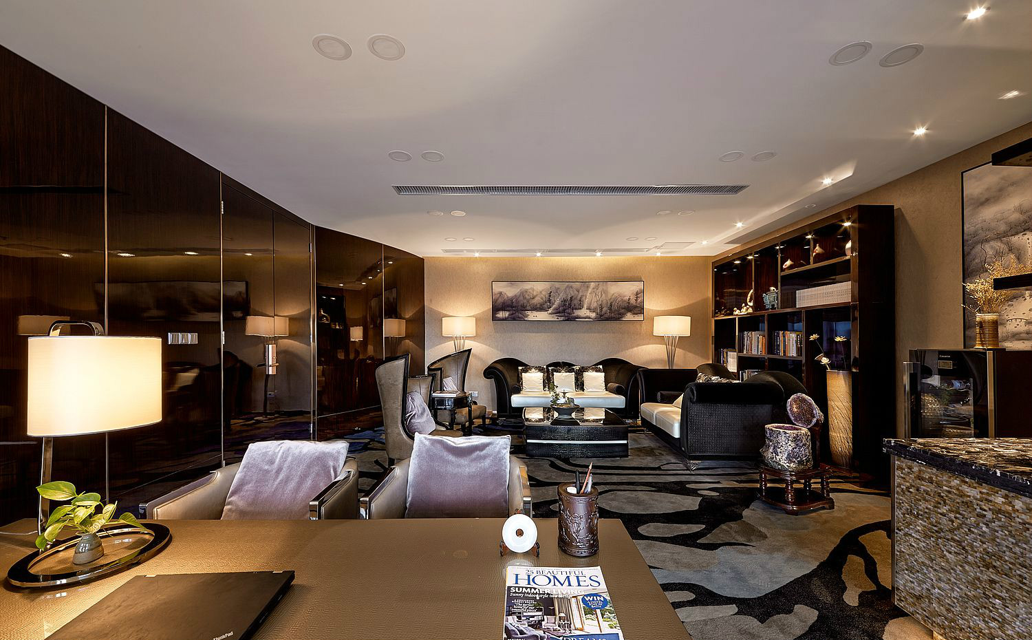 大氣奢華風(fēng)格辦公室裝修設(shè)計(jì)-第16張圖片-上海古都建筑設(shè)計(jì)集團(tuán) 大氣奢華風(fēng)格辦公室裝修設(shè)計(jì)-第16張圖片-上海古都建筑設(shè)計(jì)集團(tuán)