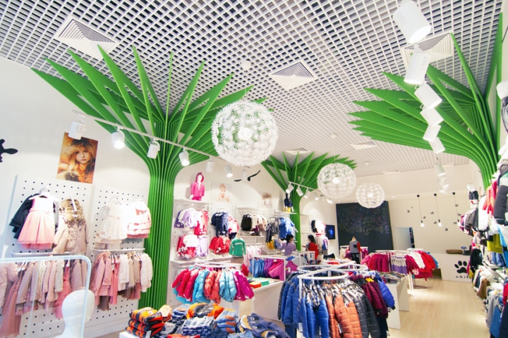 青浦區時尚童裝店裝修設計-第3張圖片-上海古都建筑設計集團