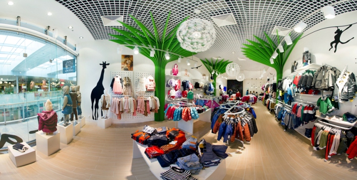 青浦區時尚童裝店裝修設計-第4張圖片-上海古都建筑設計集團