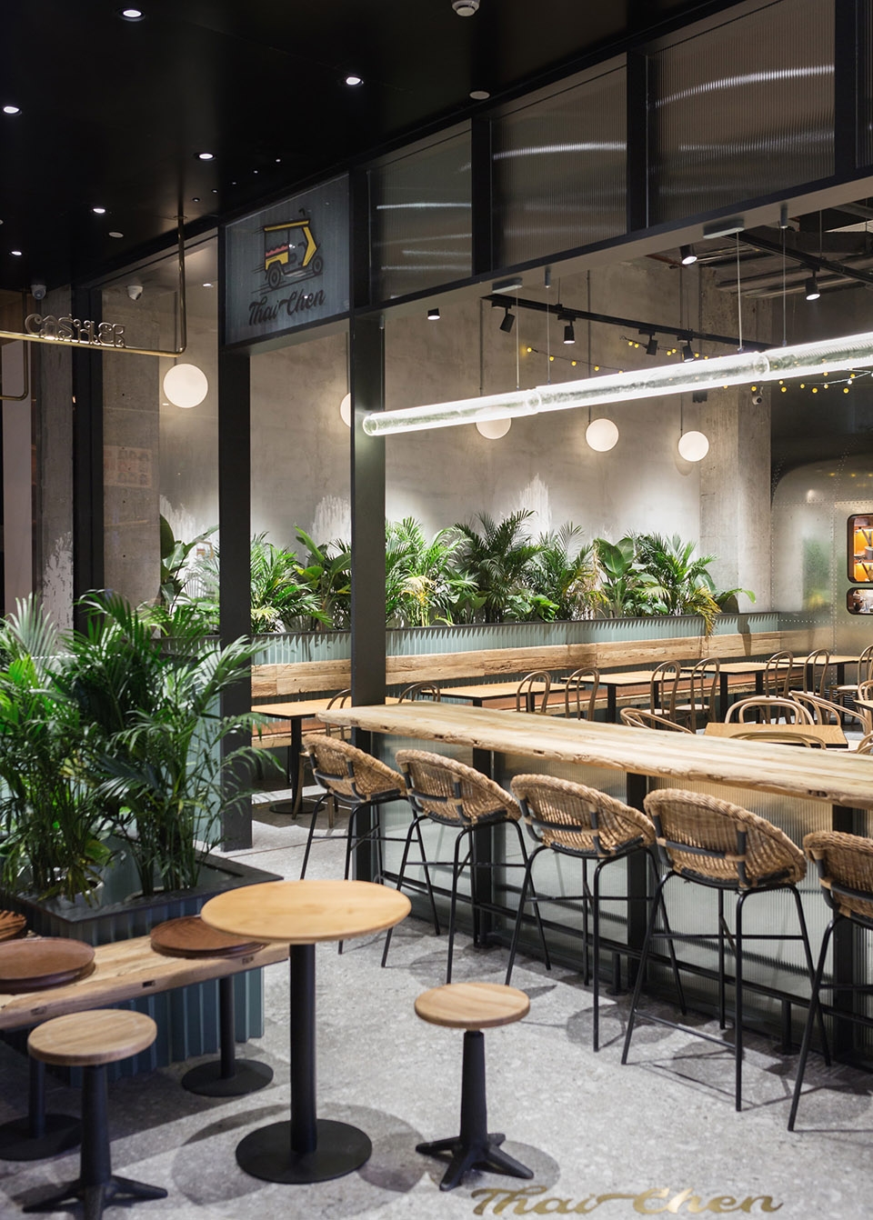 黃浦區混搭風格餐廳裝修設計-第3張圖片-上海古都建筑設計集團