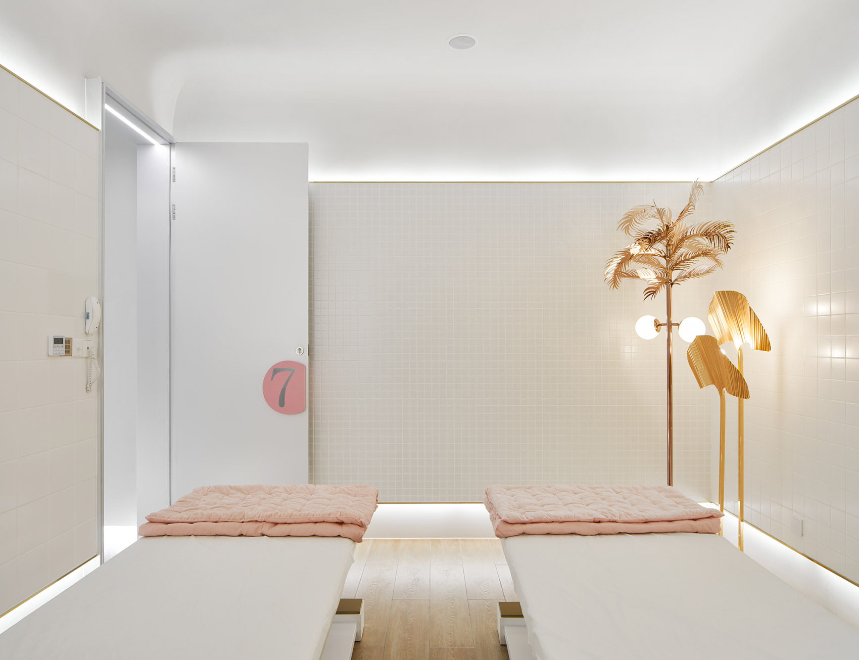 黃浦區簡約風美容會所裝修設計-第5張圖片-上海古都建筑設計集團 黃浦區簡約風美容會所裝修設計-第5張圖片-上海古都建筑設計集團