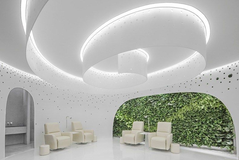 松江區簡約風格美甲店裝修設計-第1張圖片-上海古都建筑設計集團