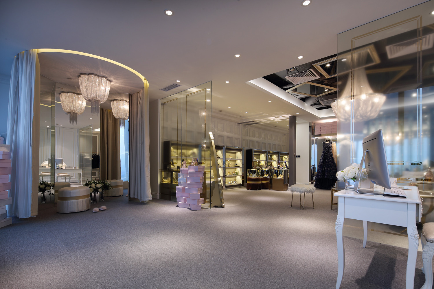 黃浦區(qū)輕奢侈品店裝修設(shè)計(jì)-第6張圖片-上海古都建筑設(shè)計(jì)集團(tuán) 黃浦區(qū)輕奢侈品店裝修設(shè)計(jì)-第6張圖片-上海古都建筑設(shè)計(jì)集團(tuán)