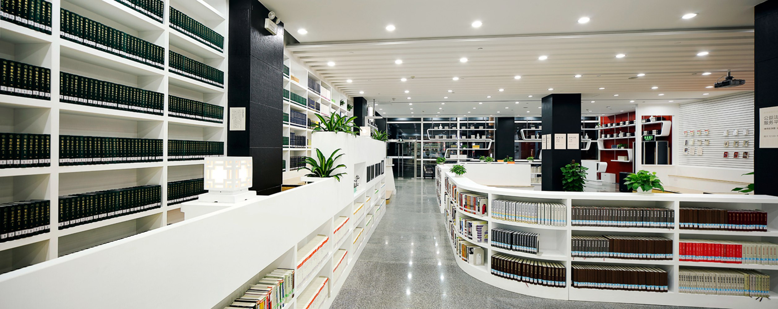 閔行區精品圖書館裝修設計-第4張圖片-上海古都建筑設計集團