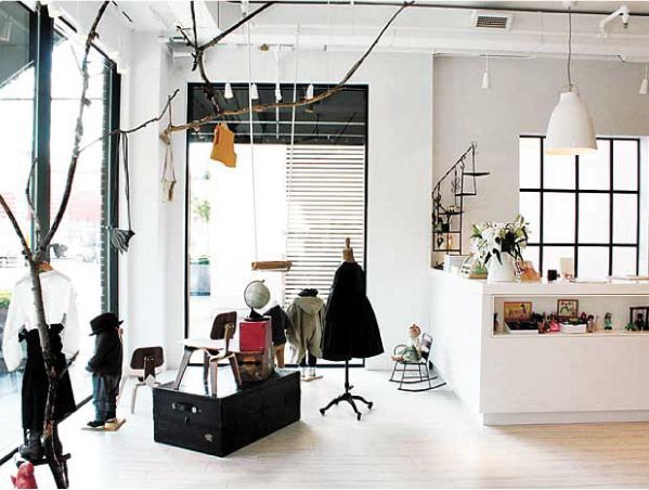 韓式潮流服裝店裝修設計-第1張圖片-上海古都建筑設計集團 韓式潮流服裝店裝修設計-第1張圖片-上海古都建筑設計集團