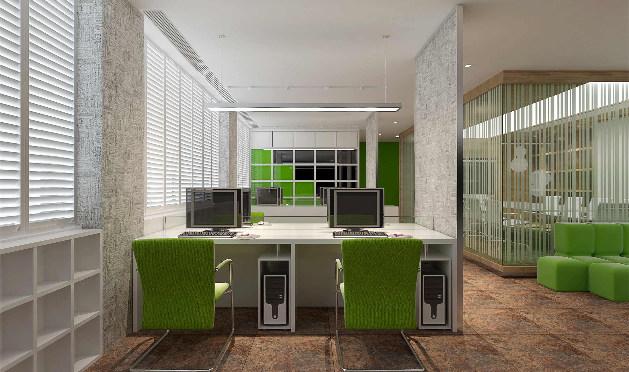 日式150平小型清新辦公室裝修設(shè)計-第3張圖片-上海古都建筑設(shè)計集團(tuán) 日式150平小型清新辦公室裝修設(shè)計-第3張圖片-上海古都建筑設(shè)計集團(tuán)