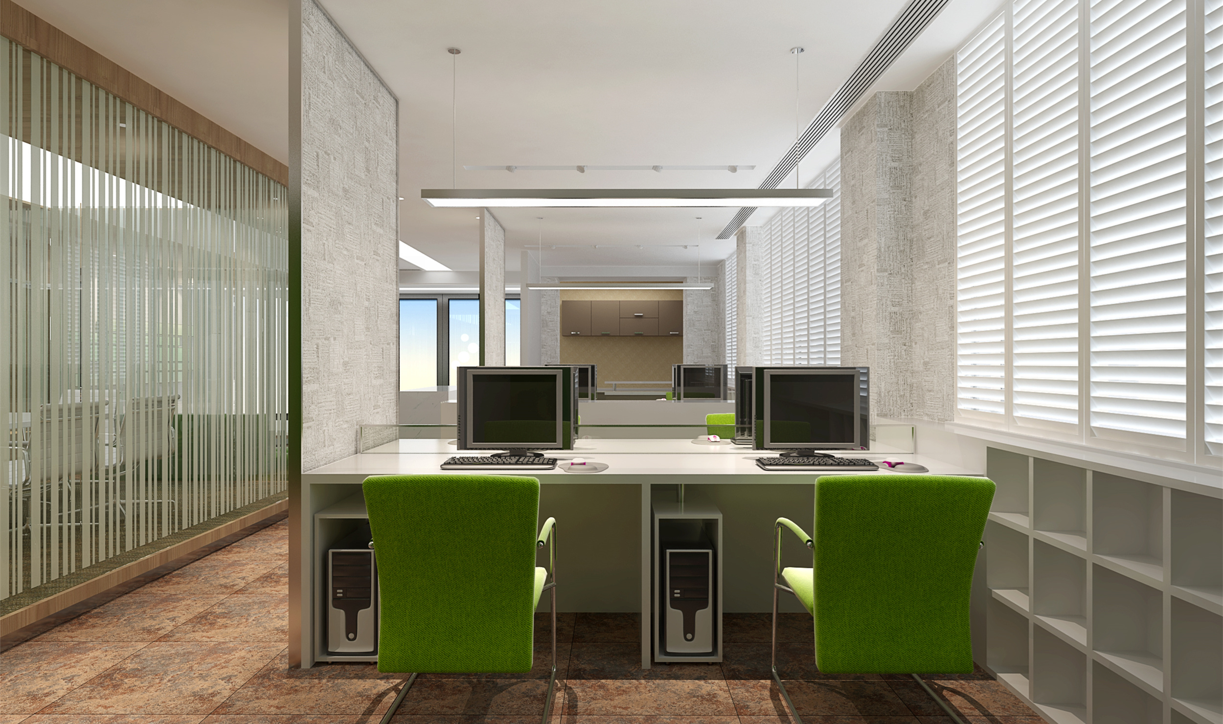 日式150平小型清新辦公室裝修設(shè)計-第4張圖片-上海古都建筑設(shè)計集團(tuán) 日式150平小型清新辦公室裝修設(shè)計-第4張圖片-上海古都建筑設(shè)計集團(tuán)