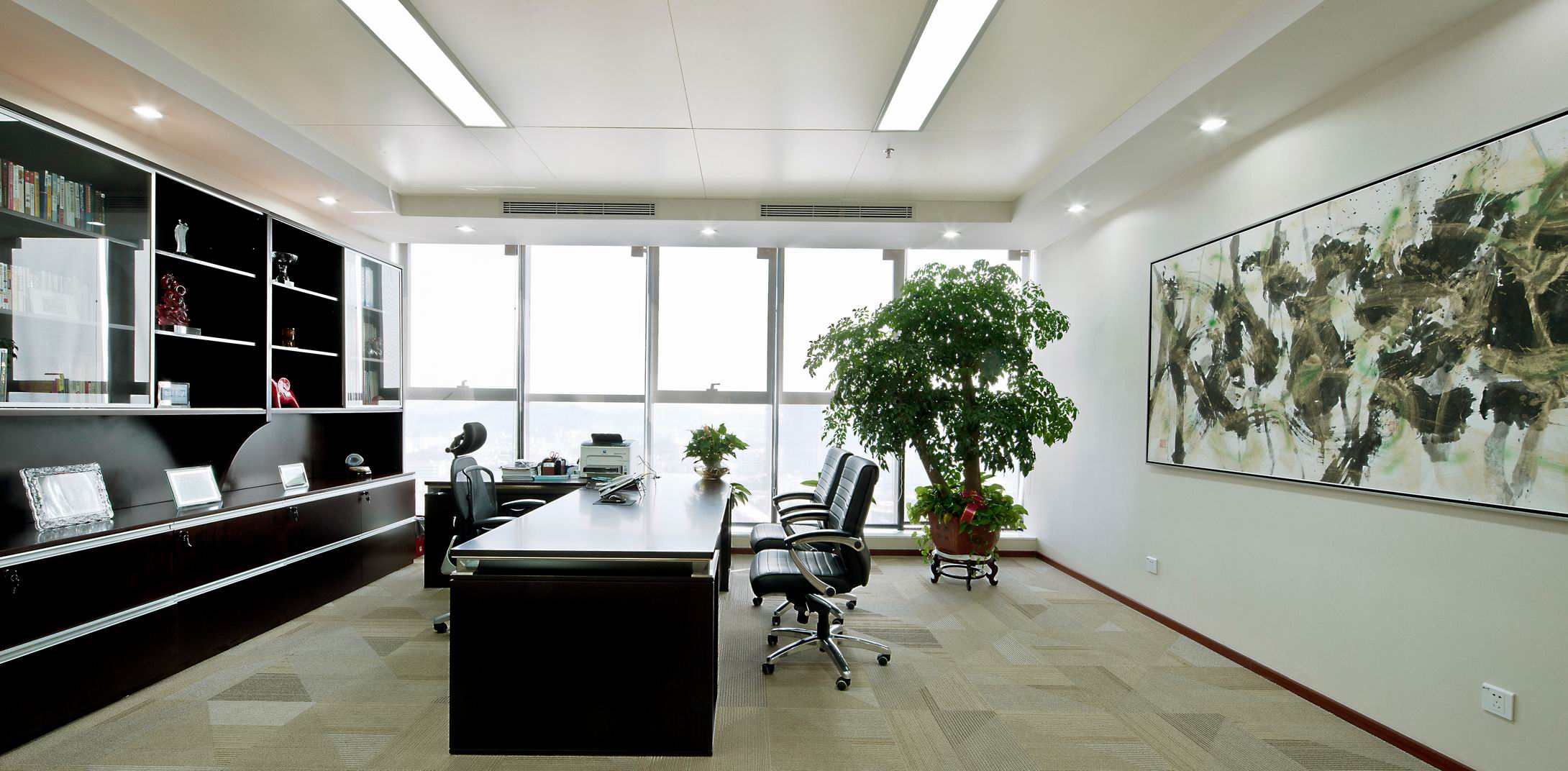 TCL公司辦公樓裝修設計-第5張圖片-上海古都建筑設計集團 TCL公司辦公樓裝修設計-第5張圖片-上海古都建筑設計集團