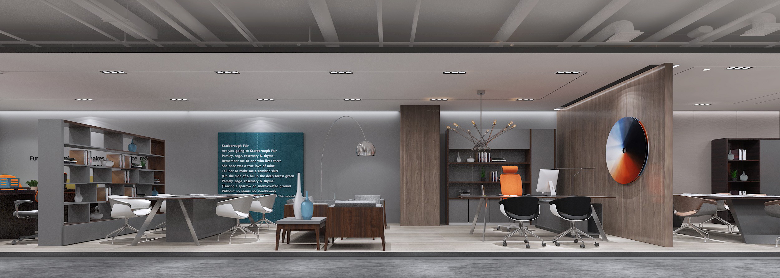 浦東新區科技智能辦公室裝修設計-第4張圖片-上海古都建筑設計集團 浦東新區科技智能辦公室裝修設計-第4張圖片-上海古都建筑設計集團