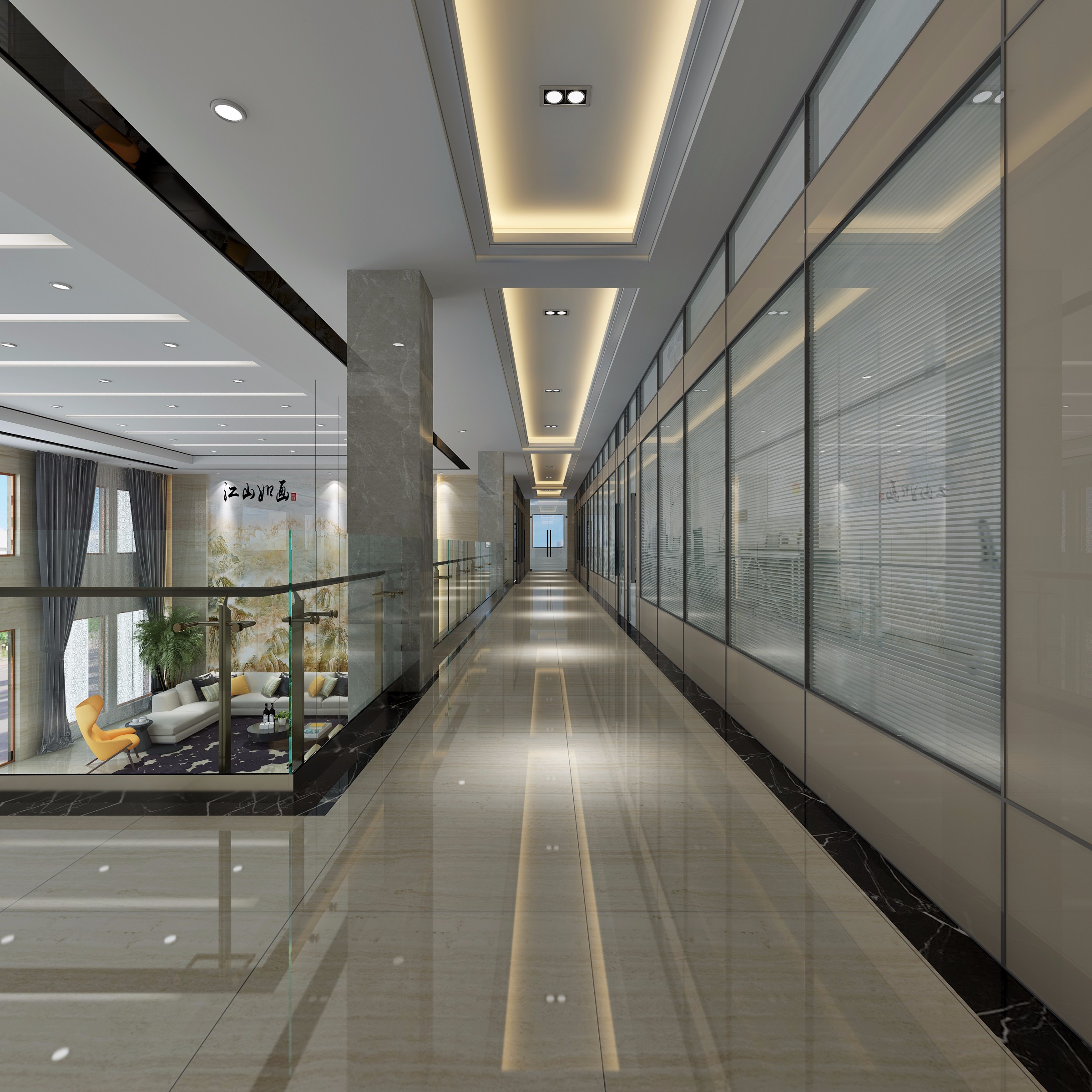 文藝氣息辦公室裝修設計-第1張圖片-上海古都建筑設計集團 文藝氣息辦公室裝修設計-第1張圖片-上海古都建筑設計集團