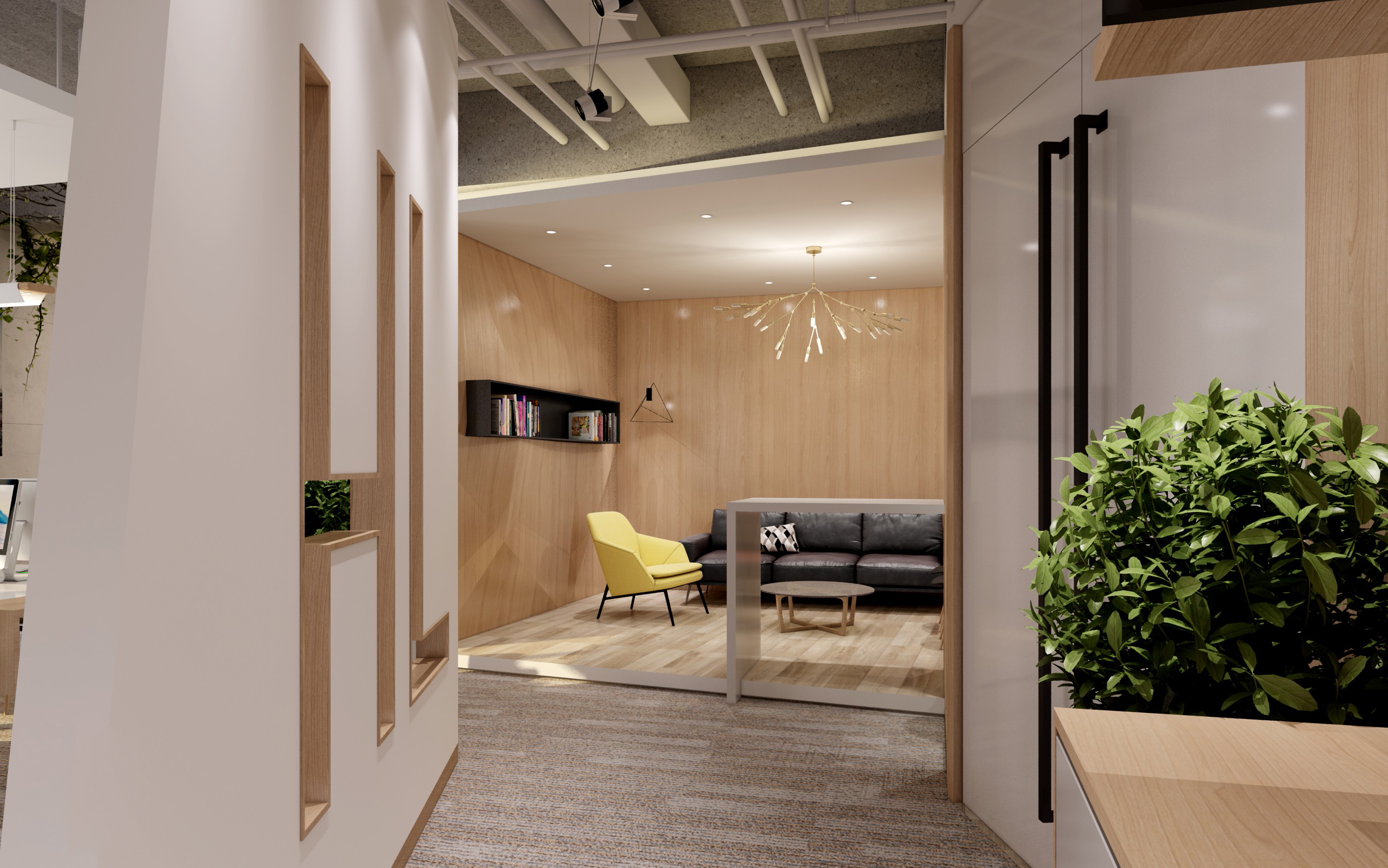 國際科技風(fēng)格辦公室裝修設(shè)計(jì)-第6張圖片-上海古都建筑設(shè)計(jì)集團(tuán) 國際科技風(fēng)格辦公室裝修設(shè)計(jì)-第6張圖片-上海古都建筑設(shè)計(jì)集團(tuán)