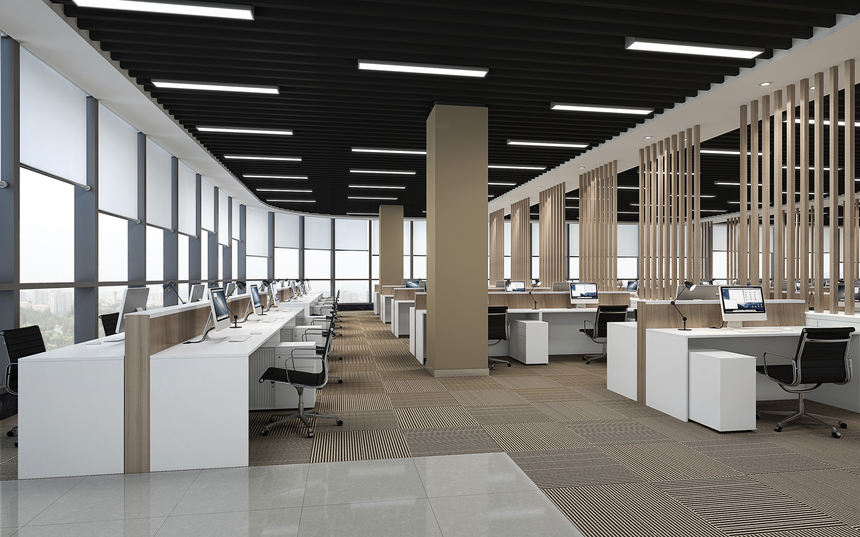 簡約明了辦公室裝修設計-第5張圖片-上海古都建筑設計集團 簡約明了辦公室裝修設計-第5張圖片-上海古都建筑設計集團