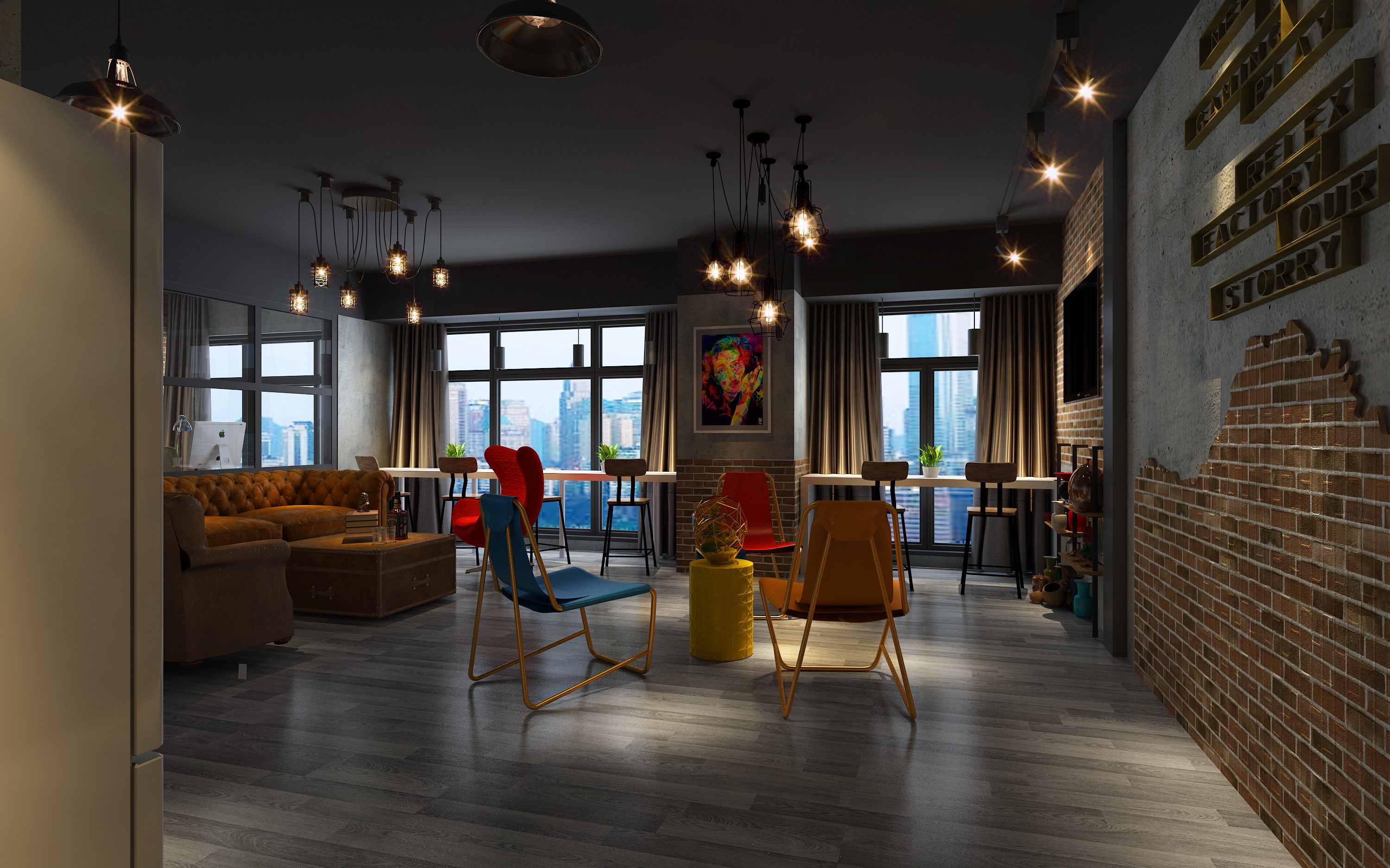 虹口區文藝氣息辦公室裝修設計-第6張圖片-上海古都建筑設計集團