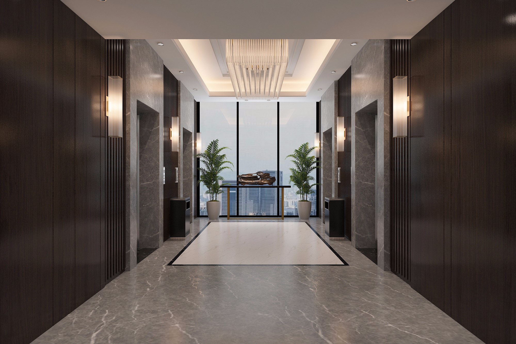 奢華大氣辦公樓裝修設計-第3張圖片-上海古都建筑設計集團 奢華大氣辦公樓裝修設計-第3張圖片-上海古都建筑設計集團