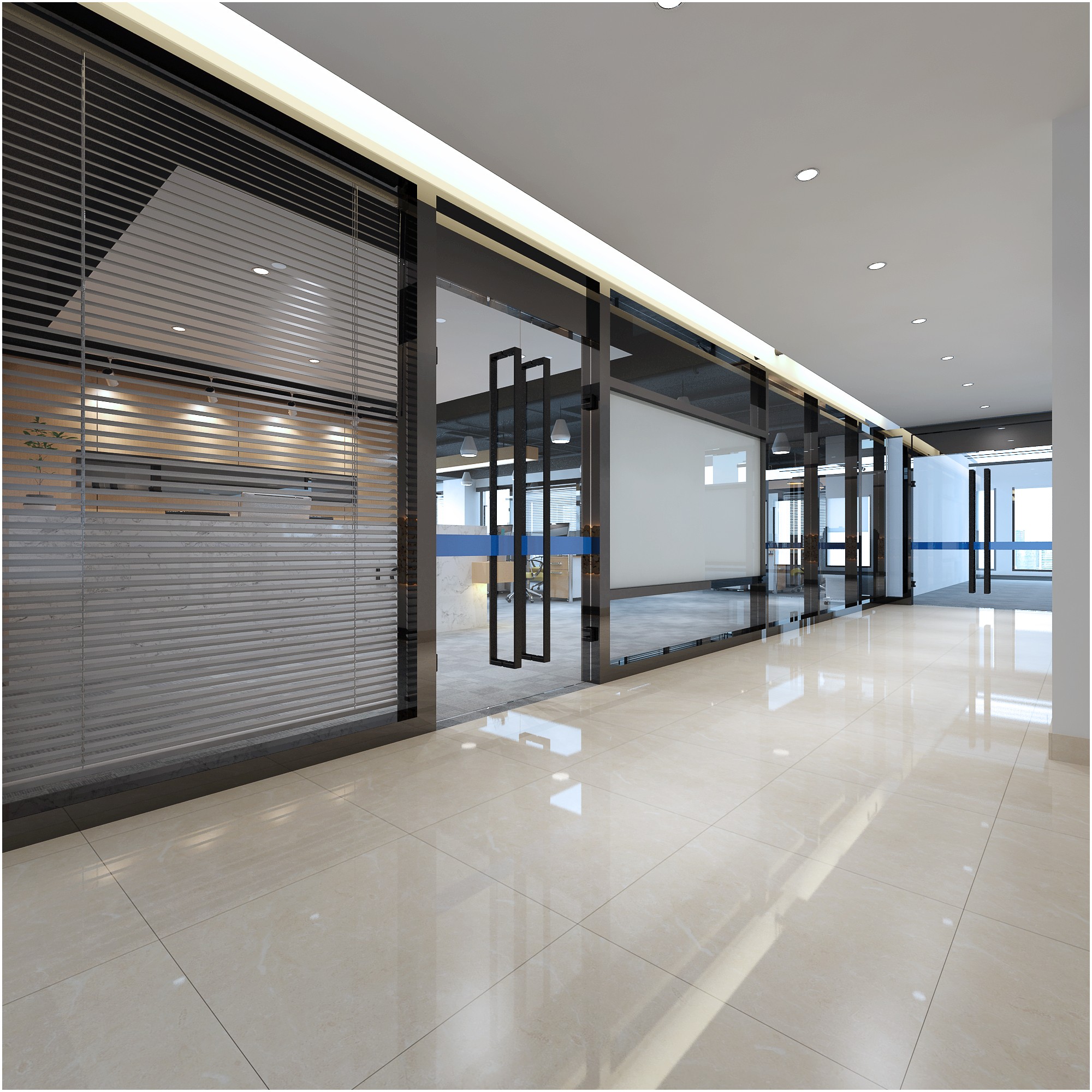 現代文藝辦公室裝修設計-第4張圖片-上海古都建筑設計集團 現代文藝辦公室裝修設計-第4張圖片-上海古都建筑設計集團