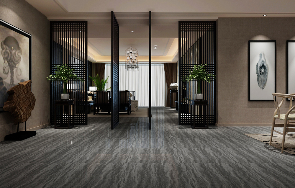 中式復古風格辦公室裝修設計-第5張圖片-上海古都建筑設計集團 中式復古風格辦公室裝修設計-第5張圖片-上海古都建筑設計集團