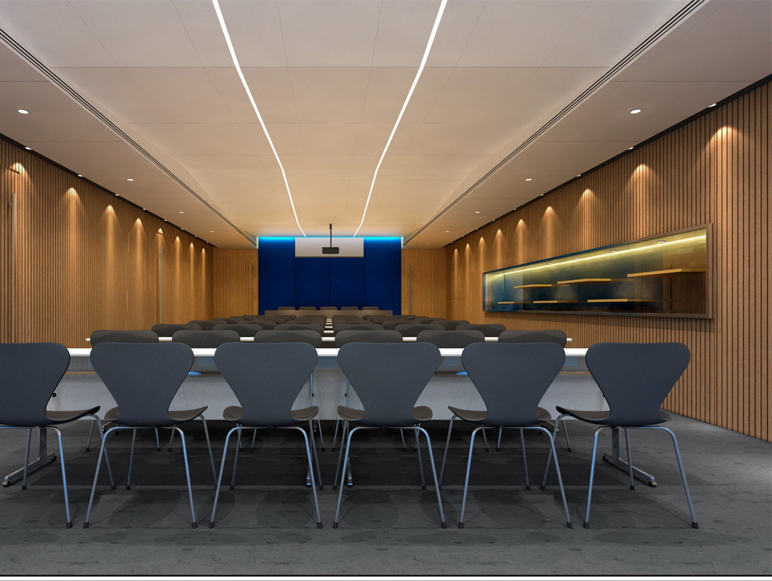 現代公共辦公室裝修設計-第3張圖片-上海古都建筑設計集團