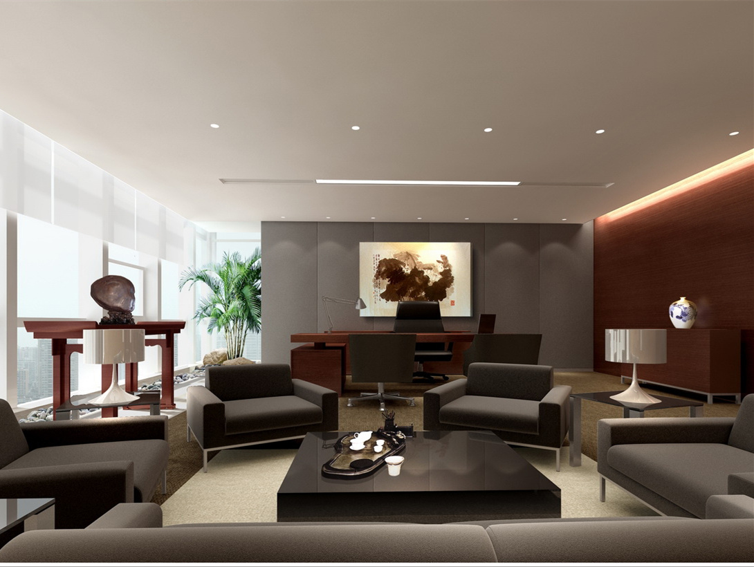 現代公共辦公室裝修設計-第7張圖片-上海古都建筑設計集團