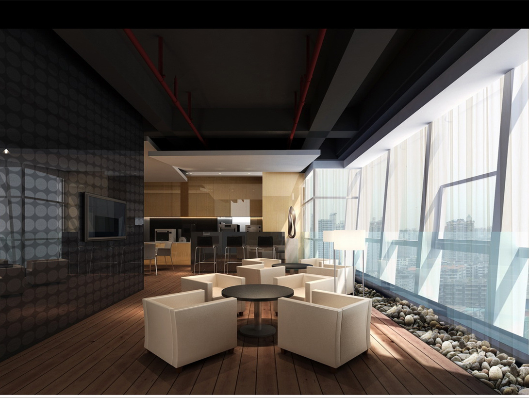 現代公共辦公室裝修設計-第8張圖片-上海古都建筑設計集團