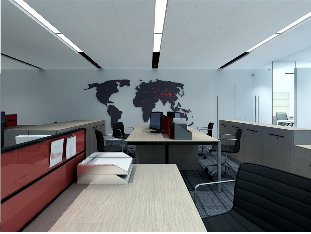 中鐵物資辦公室裝修設計-第1張圖片-上海古都建筑設計集團 中鐵物資辦公室裝修設計-第1張圖片-上海古都建筑設計集團