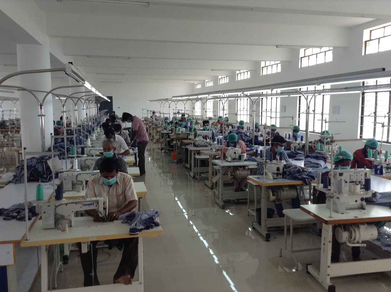 大型服裝生產車間裝修設計-第4張圖片-上海古都建筑設計集團