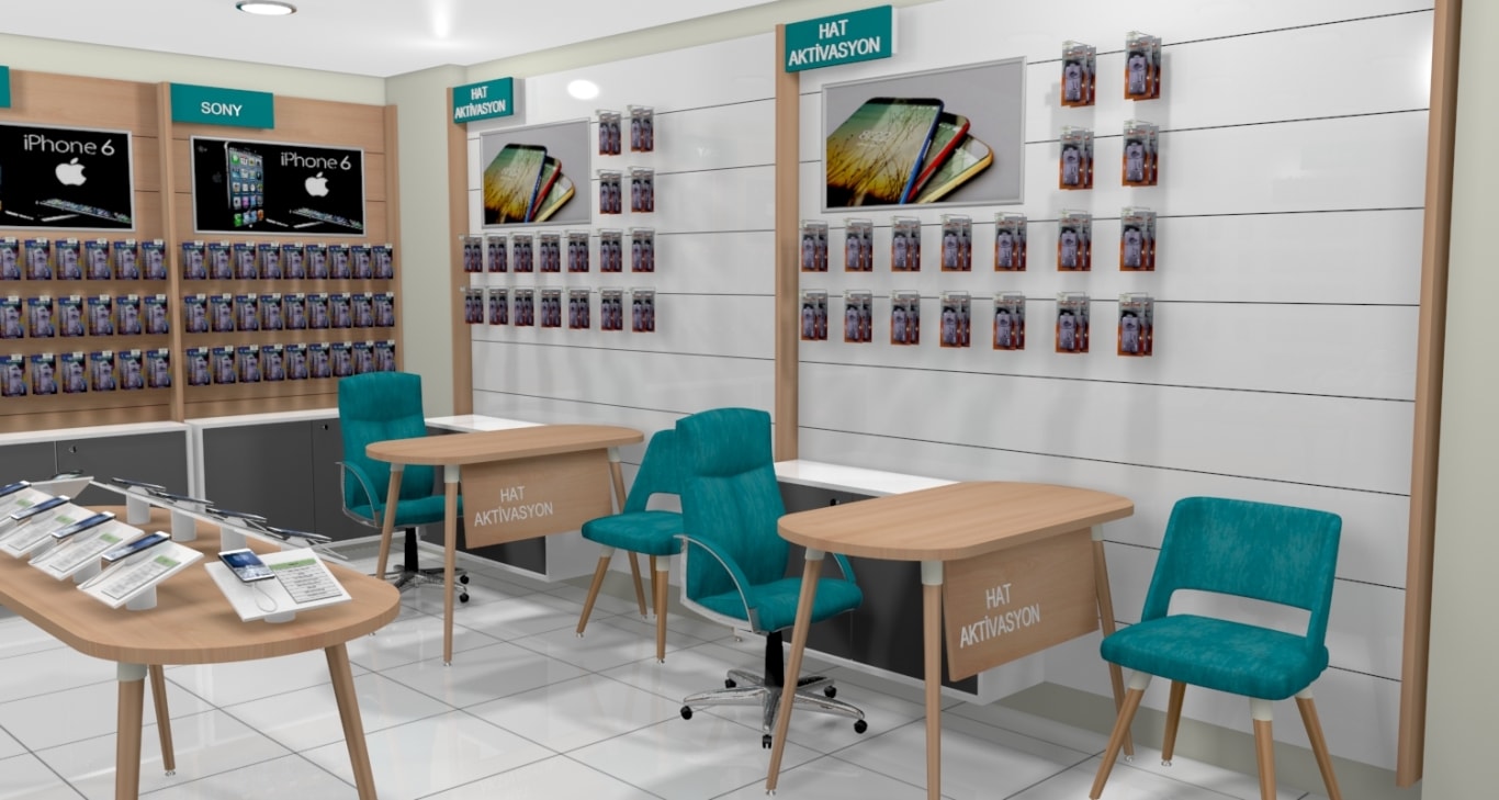 小型簡約手機店裝修設計-第2張圖片-上海古都建筑設計集團 小型簡約手機店裝修設計-第2張圖片-上海古都建筑設計集團