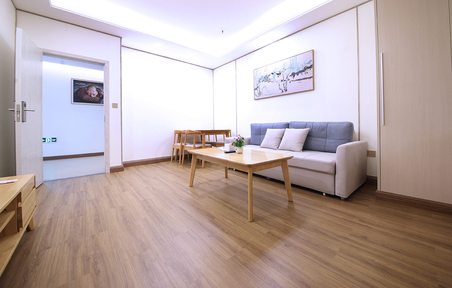 小型現(xiàn)代簡約月子中心裝修設(shè)計-第2張圖片-上海古都建筑設(shè)計集團 小型現(xiàn)代簡約月子中心裝修設(shè)計-第2張圖片-上海古都建筑設(shè)計集團