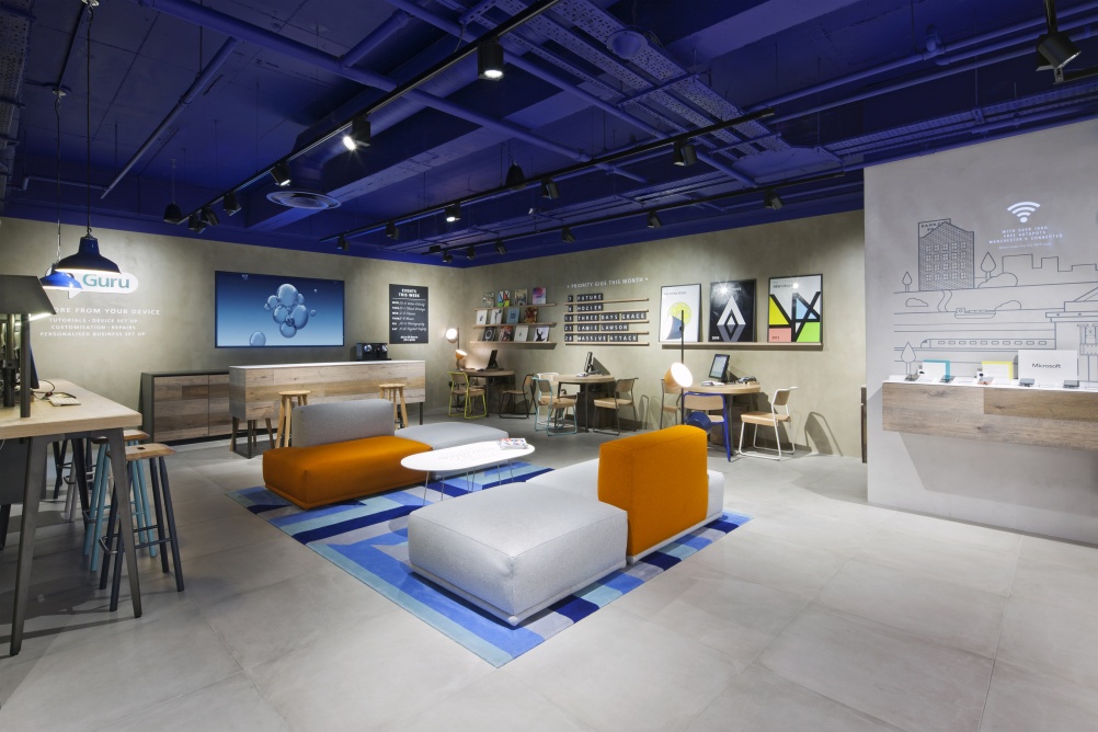 工業風格手機店裝修設計-第2張圖片-上海古都建筑設計集團 工業風格手機店裝修設計-第2張圖片-上海古都建筑設計集團